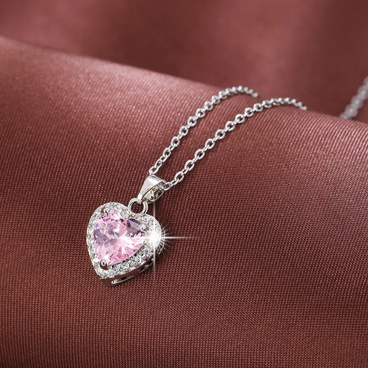 Collar Corazón + Caja de Regalo ❤️✨🎁