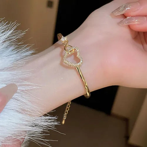 Brazalete Corazón Infinito + Caja de Regalo ❤️♾️✨