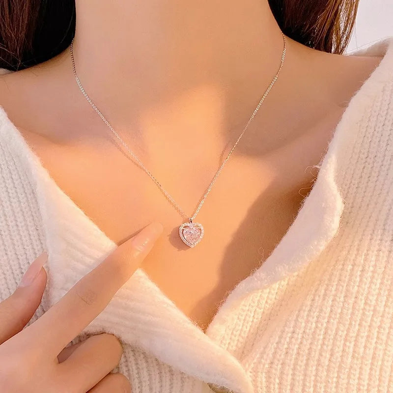 Collar Corazón + Caja de Regalo ❤️✨🎁