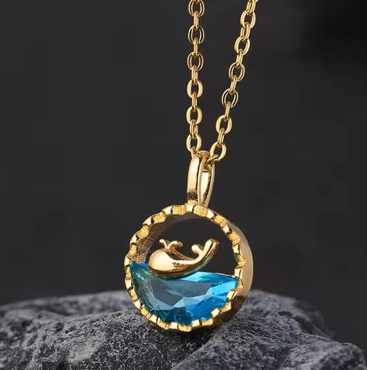 Collar Ballena + Caja de Regalo 🐋✨