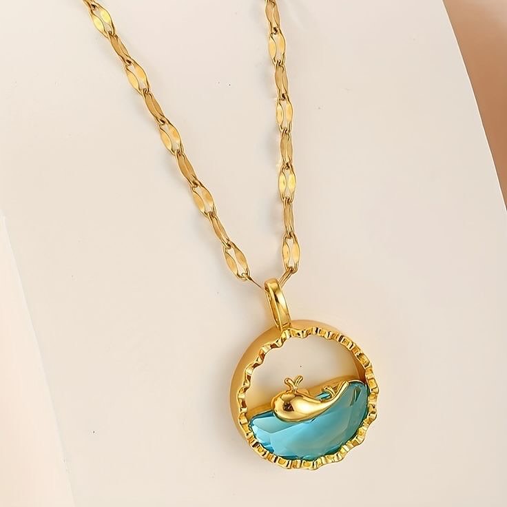 Collar Ballena + Caja de Regalo 🐋✨