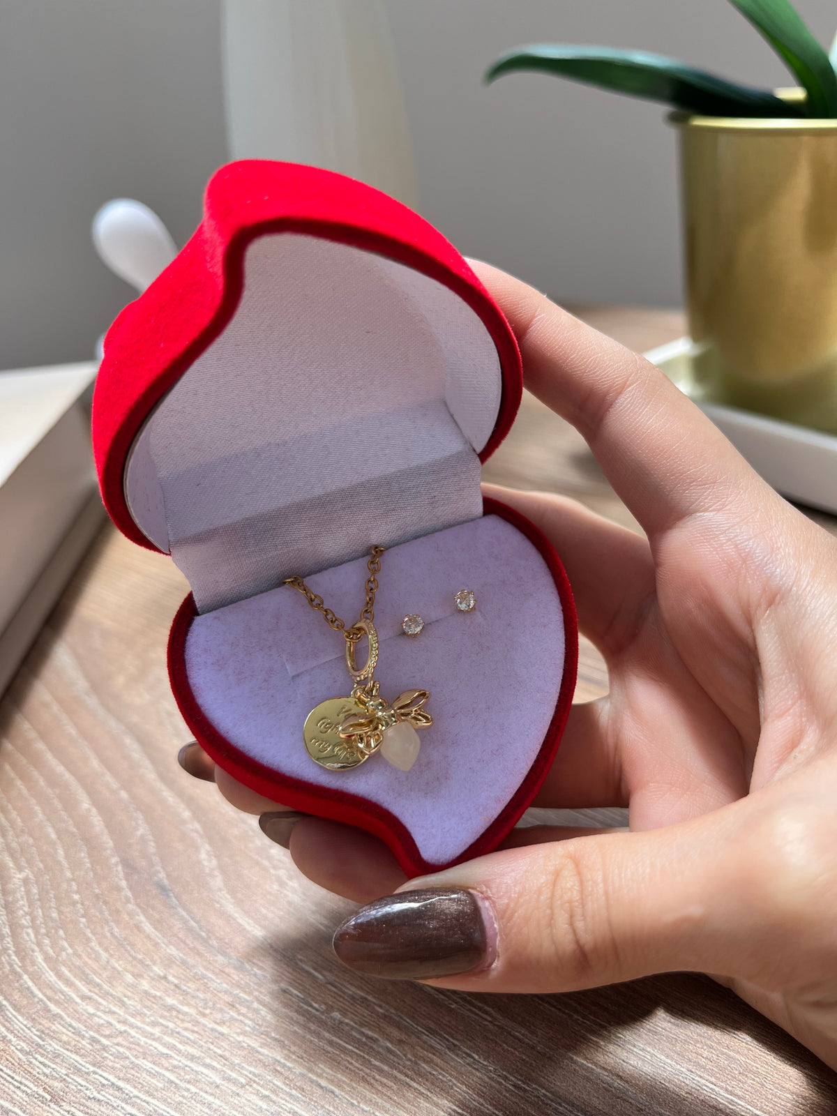 Set Luciérnaga Mágica + Caja Corazón ✨❤️🎁