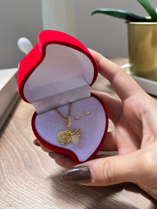 Set Luciérnaga Mágica + Caja Corazón ✨❤️🎁