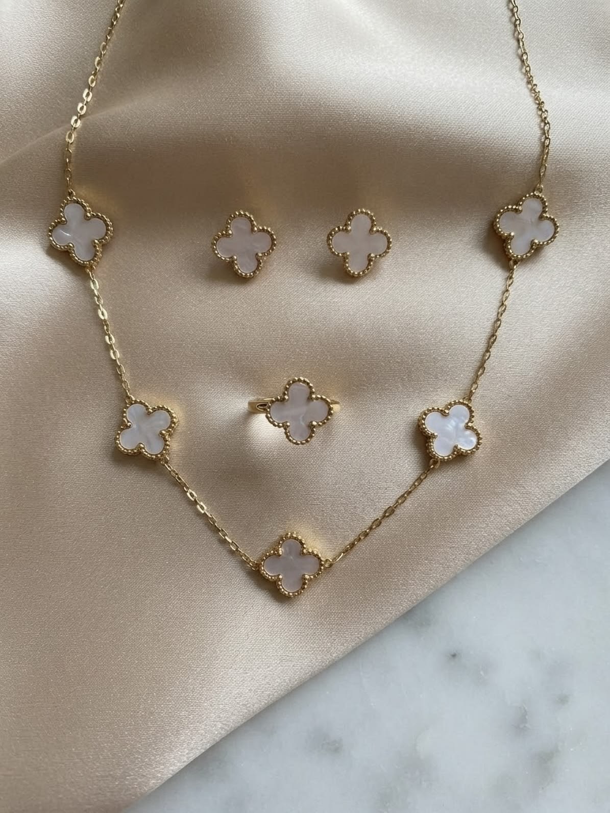 Set Van Cleef + Caja de Rosas 🍀🌹✨🎁
