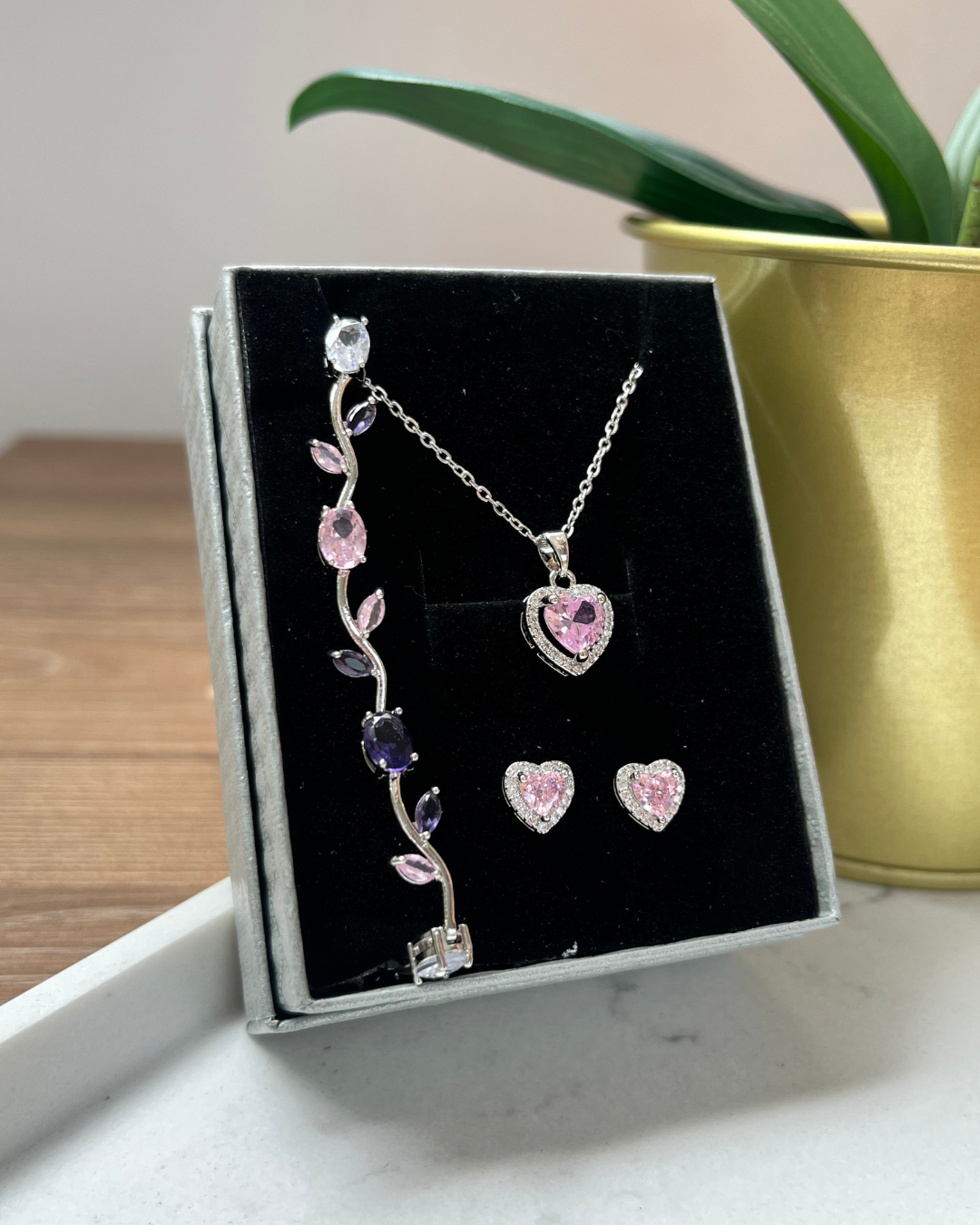 Set Tulipanes de la Realeza + Caja de Regalo 🌷👑💖✨🎁