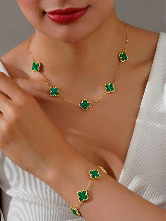 Collar Van Cleef + Caja de Regalo 🍀✨🎁