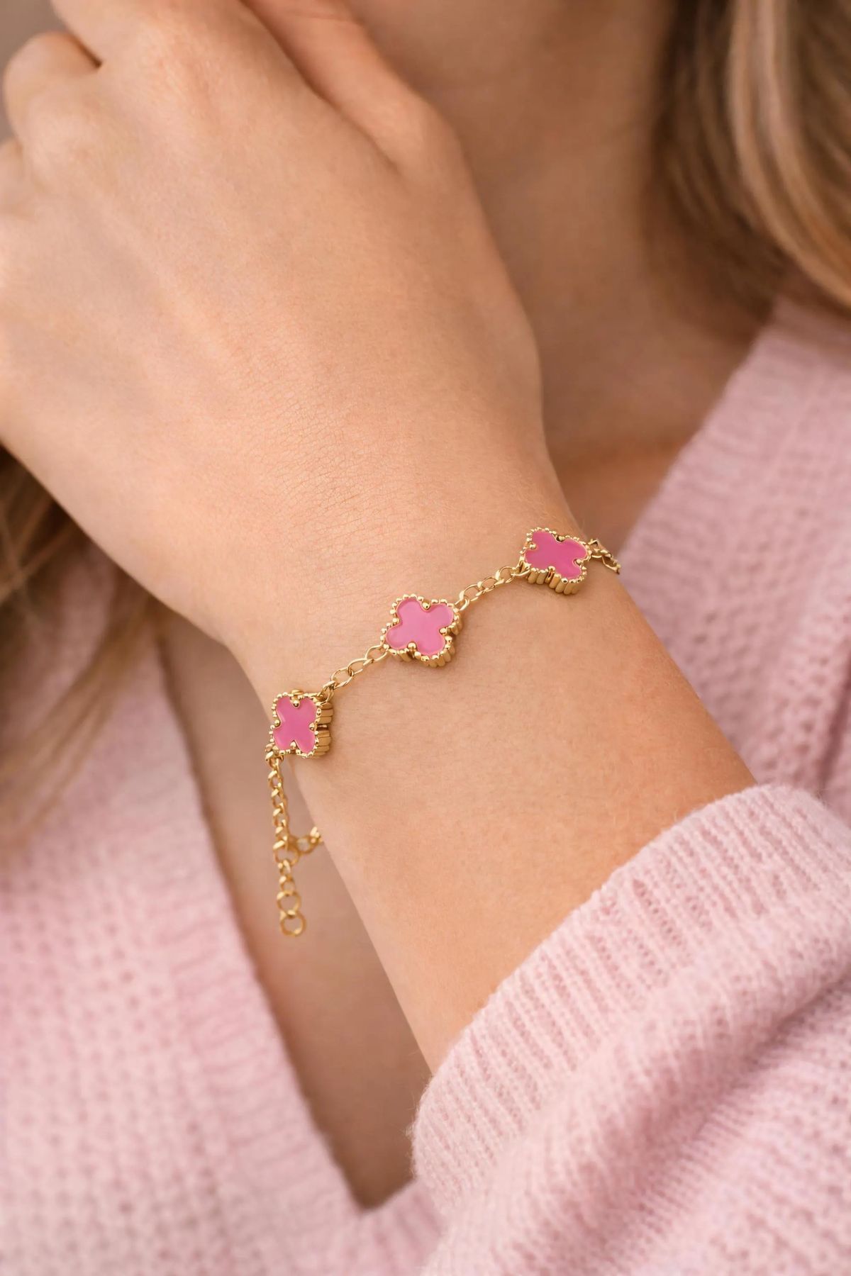 Pulsera Van Cleef + Caja de Regalo 🍀✨