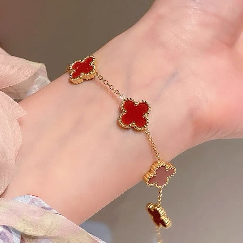 Pulsera Van Cleef + Caja de Regalo 🍀✨