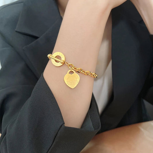 Pulsera de Lujo Protege Tu Corazón + Caja de Regalo ❤️🛡️✨🎁
